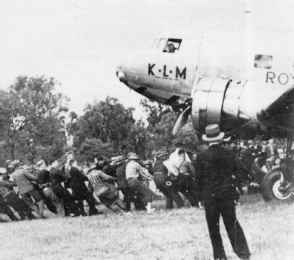 Stuck in the mudd after emergencylanding in Albury