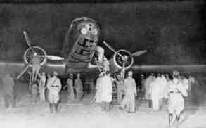 Refuelling in Bagdad