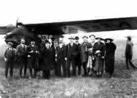 June 1st, 1922, scheduled flights to Brussels commenced. Nobody wanted to be left out of the official photo recording the event  